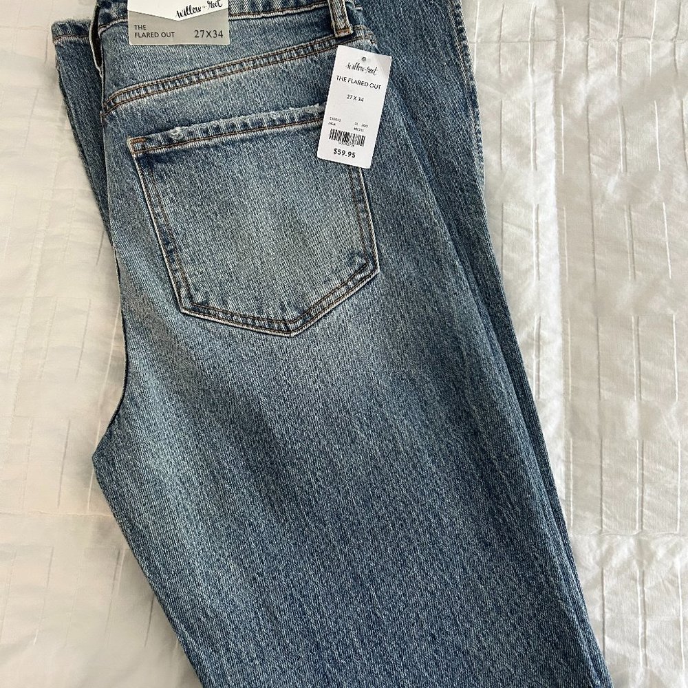 Willow and Root -The Flared out jean.
